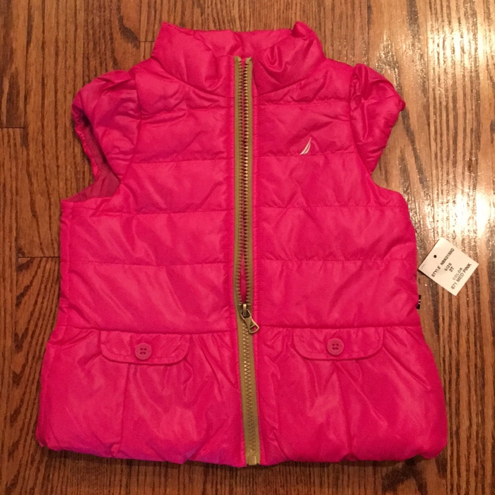 Girls Nautica Vest NWT Size 3T